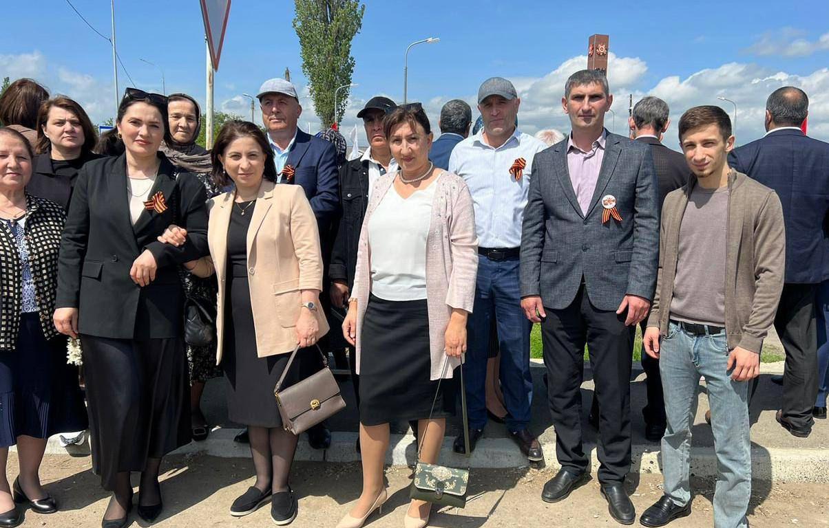 Участие в торжественном мероприятии, посвящённом празднованию Дня Победы!